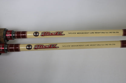 Doomsday The47 T47C-573F and T47C-573F Casting Rods - Used - Fair Condition