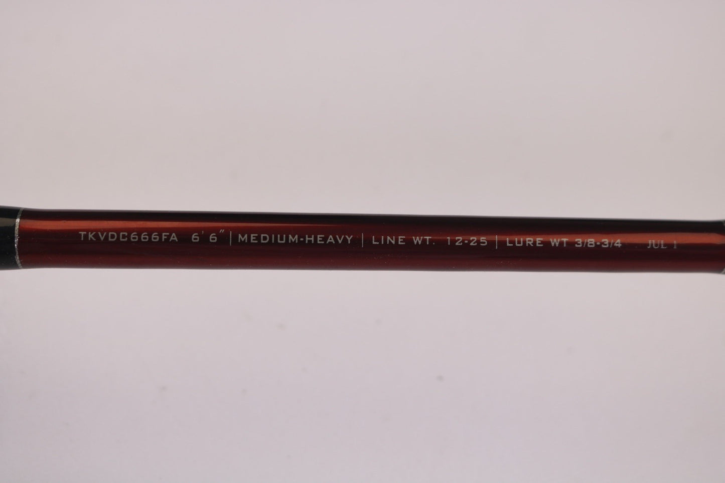 Quantum Tour KVD TKVDC666FA 6'6" Medium Heavy - Used Casting Rod - Very Good Condition