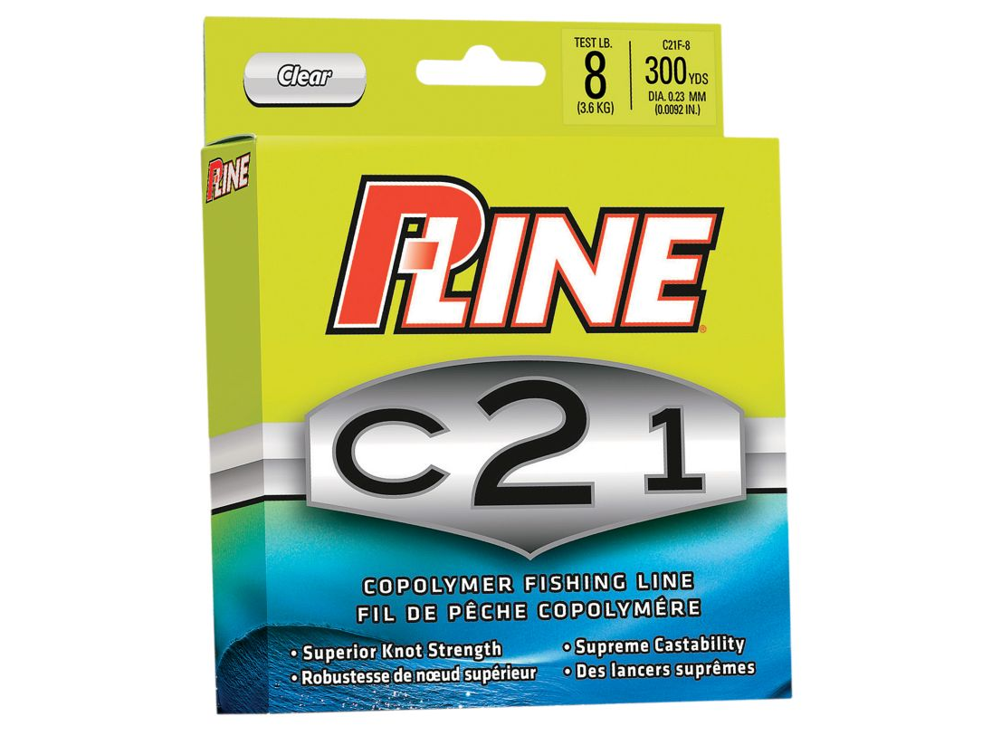 P-Line C21F-4 C21 Copolymer Clear 300Yd