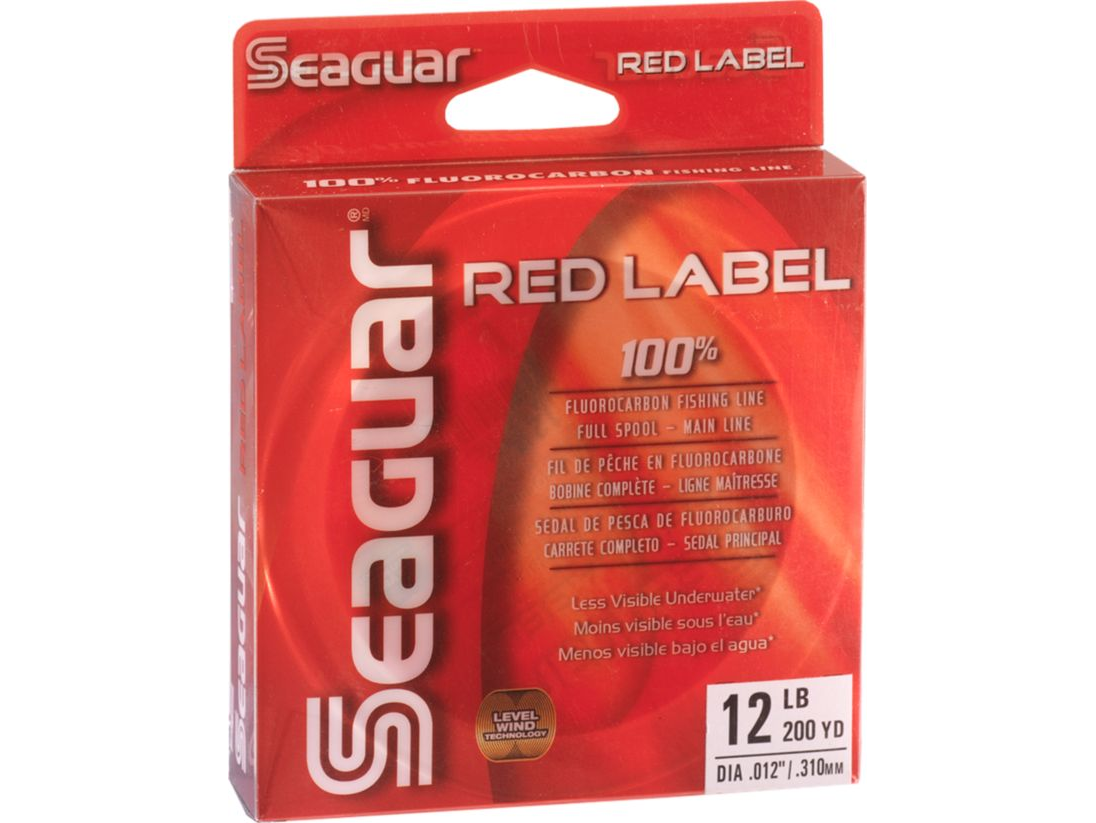 Seaguar Red Label Fluoro Leader 25yd Leader Material