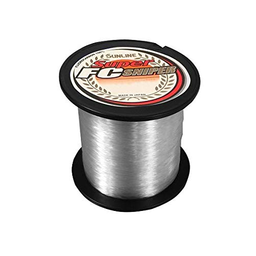 The Sunline Super FC Sniper 660yd, a versatile spool of translucent fishing line with a black rim, proudly displays "Made in Japan" on its label. Known for its exceptional abrasion resistance, this product is the preferred choice for anglers seeking reliability and performance.