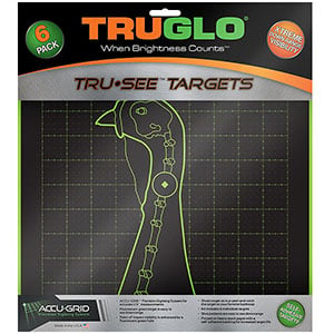 Truglo Tru-See Targets Turkey 12X12 6pk